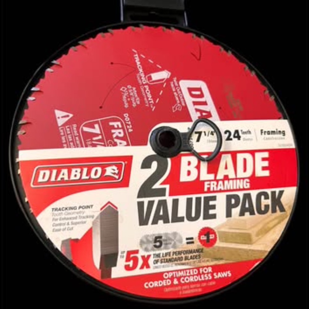 Diablo Red Framing Saw Blade Value Pack NWT